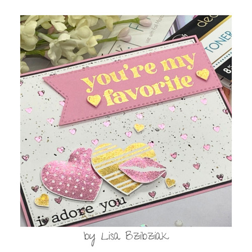 Deco Foil Adhesive Transfer Sheets 5.9" x 5.9"-Love & Kisses - 5A0022T9-1G5TV Deco Foil Adhesive Transfer Sheets 5.9" x 5.9"-Love & Kisses - 5A0022T9-1G5TV