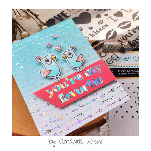 Deco Foil Adhesive Transfer Sheets 5.9" x 5.9"-Love & Kisses - 5A0022T9-1G5TV Deco Foil Adhesive Transfer Sheets 5.9" x 5.9"-Love & Kisses - 5A0022T9-1G5TV