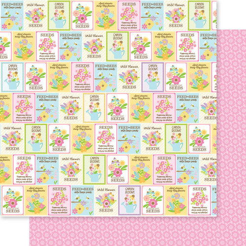 25 Pack - Just Because Double-Sided Cardstock 12"X12"-Homegrown Seeds - 5A0021T5-1G4RQ - 819812016228