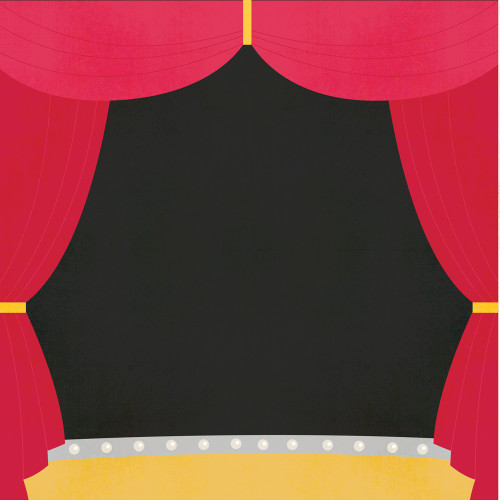 25 Pack - Say Cheese Tinseltown Double-Sided Cardstock 12"X12"-It's Showtime! - 5A0022JQ-1G5D2