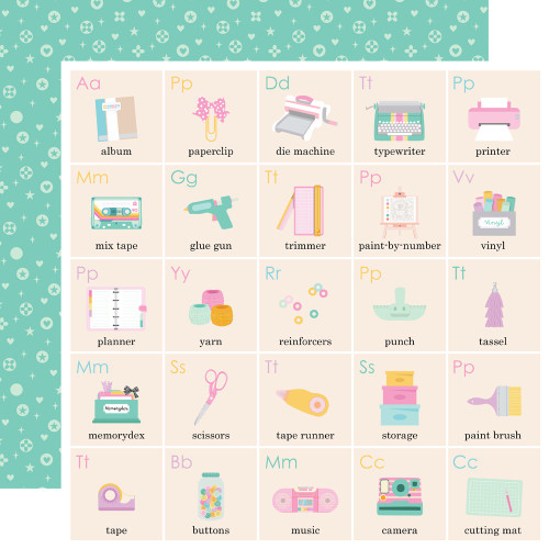 25 Pack - Crafty Things Double-Sided Cardstock 12"X12"-My Stash - 5A0022JS-1G5FW - 810150771152 25 Pack - Crafty Things Double-Sided Cardstock 12"X12"-My Stash - 5A0022JS-1G5FW - 810150771152