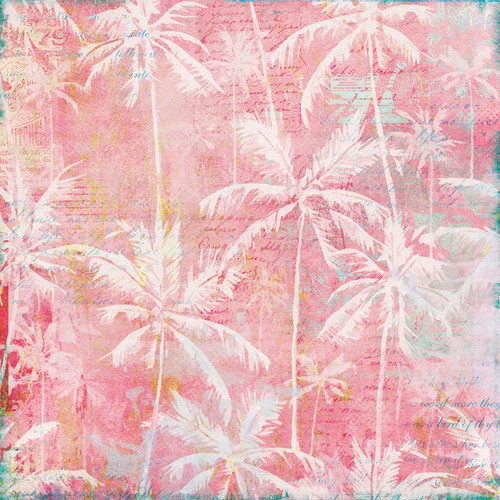 25 Pack - Coco Paradise Double-Sided Cardstock 12"X12"-Paradise Found - 5A0022MZ-1G5KH