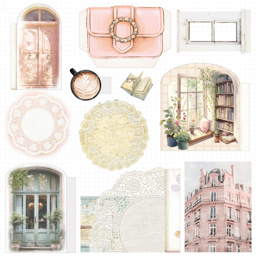 25 Pack - Good Life Bliss Double-Sided Cardstock 12"X12"-Lovely - 5A0022T0-1G5SQ