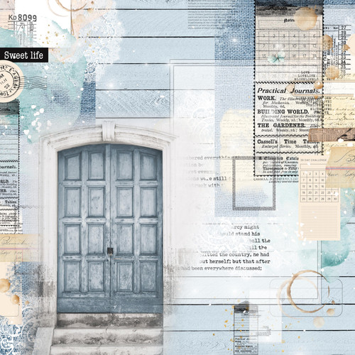 25 Pack - Good Life Shine Double-Sided Cardstock 12"X12"-Today - 5A0022T4-1G5TH