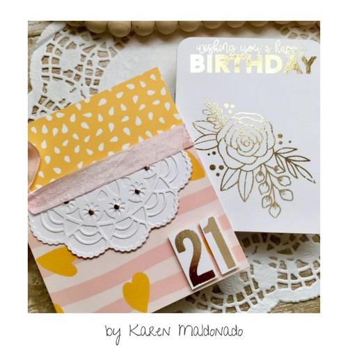 Deco Foil Adhesive Transfer Sheets by Unity 5.9" x 5.9"-Just Numbers - 5A0022TH-1G5TX