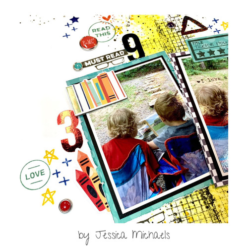 Deco Foil Adhesive Transfer Sheets by Unity 5.9" x 5.9"-Just Numbers - 5A0022TH-1G5TX