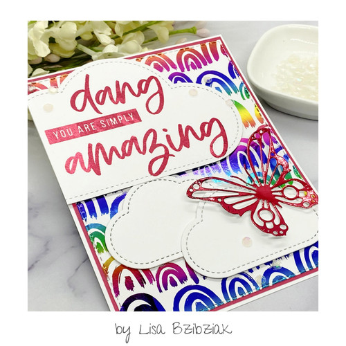 Deco Foil Adhesive Transfer Sheets by Unity 5.9" x 5.9"-Simply Amazing - 5A0022TG-1G5TY Deco Foil Adhesive Transfer Sheets by Unity 5.9" x 5.9"-Simply Amazing - 5A0022TG-1G5TY