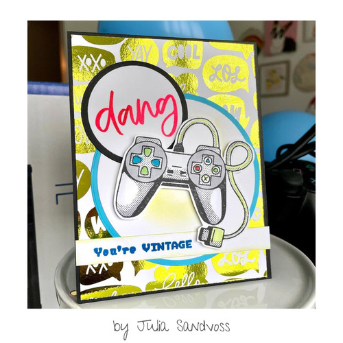 Deco Foil Adhesive Transfer Sheets by Unity 5.9" x 5.9"-Simply Amazing - 5A0022TG-1G5TY Deco Foil Adhesive Transfer Sheets by Unity 5.9" x 5.9"-Simply Amazing - 5A0022TG-1G5TY