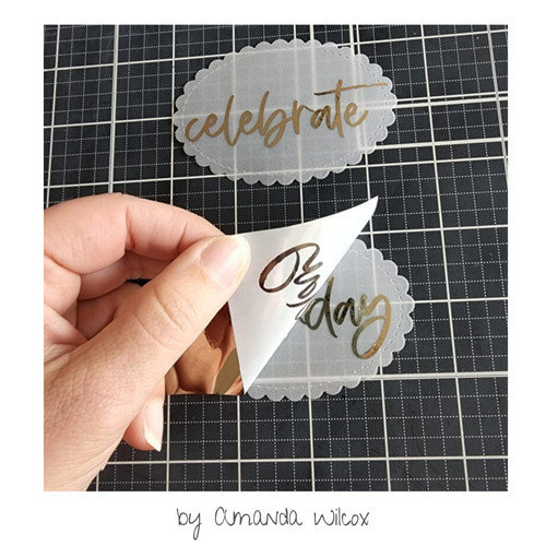 Deco Foil Adhesive Transfer Sheets by Unity 5.9" x 5.9"-Let's Celebrate - 5A0022TF-1G5V3 Deco Foil Adhesive Transfer Sheets by Unity 5.9" x 5.9"-Let's Celebrate - 5A0022TF-1G5V3