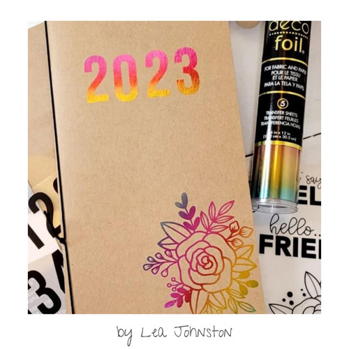 3 Pack - Deco Foil Adhesive Transfer Sheets by Unity 5.9" x 5.9"-Just Numbers - 5A0022TH-1G5TX