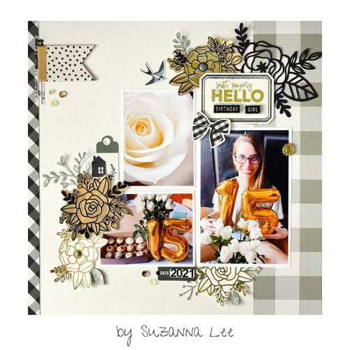 3 Pack - Deco Foil Adhesive Transfer Sheets by Unity 5.9" x 5.9"-Blooming Friendship - 5A0022TJ-1G5V2 3 Pack - Deco Foil Adhesive Transfer Sheets by Unity 5.9" x 5.9"-Blooming Friendship - 5A0022TJ-1G5V2