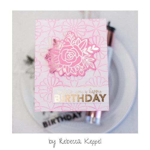 3 Pack - Deco Foil Adhesive Transfer Sheets by Unity 5.9" x 5.9"-Blooming Friendship - 5A0022TJ-1G5V2 3 Pack - Deco Foil Adhesive Transfer Sheets by Unity 5.9" x 5.9"-Blooming Friendship - 5A0022TJ-1G5V2