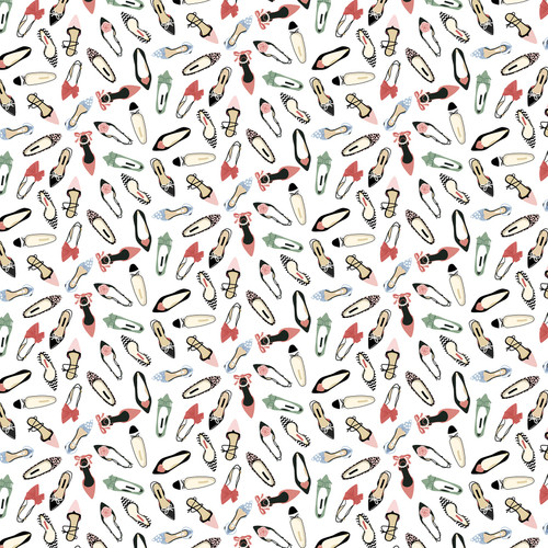 25 Pack - Fashion Double-Sided Cardstock 12"X12"-Perfect Pair Of Shoes - 5A0030BX-1H1X3