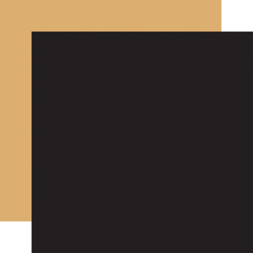 25 Pack - Fashion Double-Sided Cardstock 12"X12"-Black/Gold - 5A0030BX-1H1VL - 810179817947