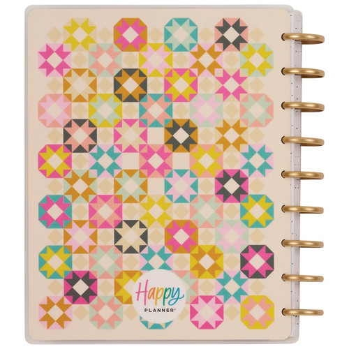Happy Planner 18-Month Classic Disc Bound Planner-Happy Patchwork; Jul '25 - Dec '26 - 5A002X51-1GY1R Happy Planner 18-Month Classic Disc Bound Planner-Happy Patchwork; Jul '25 - Dec '26 - 5A002X51-1GY1R