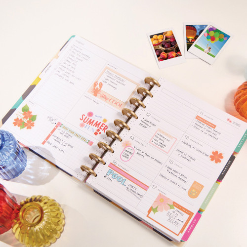 Happy Planner 18-Month Classic Disc Bound Planner-Happy Patchwork; Jul '25 - Dec '26 - 5A002X51-1GY1R Happy Planner 18-Month Classic Disc Bound Planner-Happy Patchwork; Jul '25 - Dec '26 - 5A002X51-1GY1R