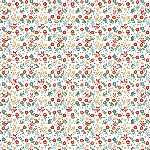 25 Pack - Chickens Double-Sided Cardstock 12"X12"-Simple Flowers - 5A0030K9-1H223