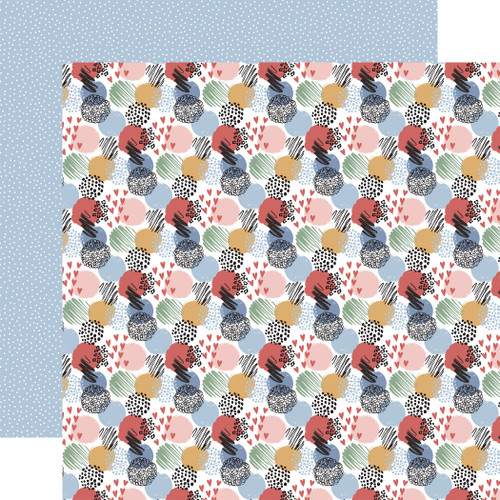 25 Pack - Fashion Double-Sided Cardstock 12"X12"-Glam Girl Dots - 5A0030BX-1H1VQ - 810179817886