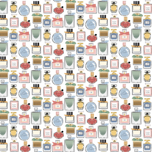 25 Pack - Fashion Double-Sided Cardstock 12"X12"-Pretty Perfumes - 5A0030BX-1H1W6