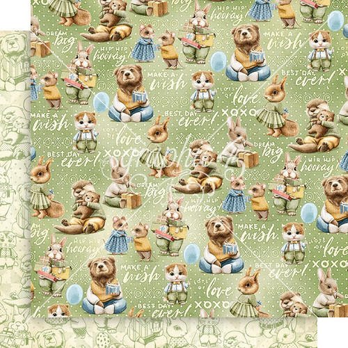 15 Pack - Hip Hip Hooray Double-Sided Cardstock 12"X12"-Friends Forever - 5A002N4Z-1GPKY - 810070167042