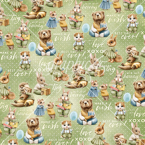 15 Pack - Hip Hip Hooray Double-Sided Cardstock 12"X12"-Friends Forever - 5A002N4Z-1GPKY