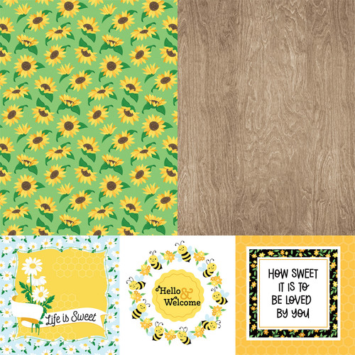 25 Pack - Sweet As Honey 2 Double-Sided Cardstock 12"X12"-Daisy May - 5A002MPB-1GP4F