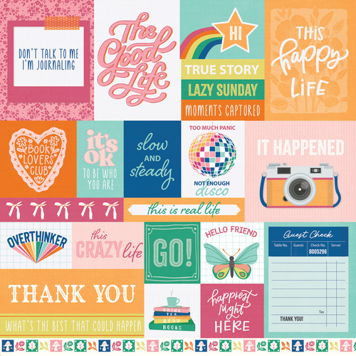 25 Pack - This Happy Life Double-Sided Cardstock 12"X12"-It Happened - 5A002W4F-1GWV2 25 Pack - This Happy Life Double-Sided Cardstock 12"X12"-It Happened - 5A002W4F-1GWV2