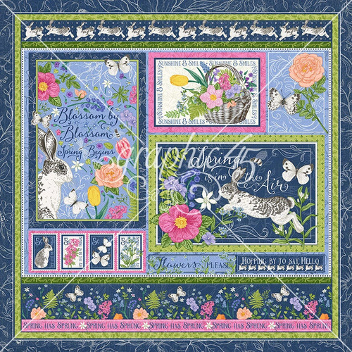 15 Pack - Spring Is In The Air Double-Sided Cardstock 12"X12"-Spring Is In The Air - 5A002N5B-1GPLD - 810070166885