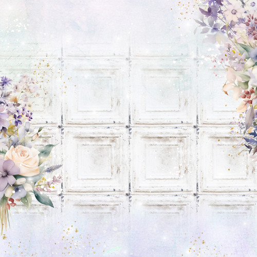 25 Pack - Lavender Love Double-Sided Cardstock 12"X12"-Blissful - 5A002MZY-1GPFF