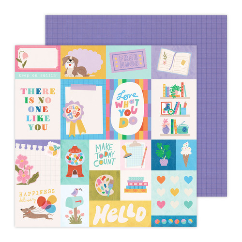 25 Pack - Jen Hadfield Create Joy Double-Sided Cardstock 12"X12.5"-5 - A5002RK9-G1SC0 - 765468097497 25 Pack - Jen Hadfield Create Joy Double-Sided Cardstock 12"X12.5"-5 - A5002RK9-G1SC0 - 765468097497