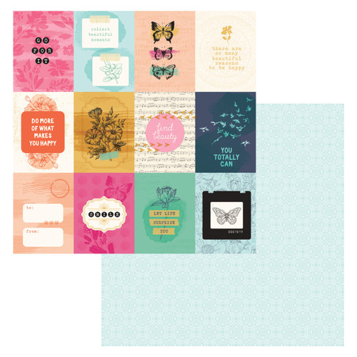 25 Pack - Beautiful Things Double-Sided Cardstock 12"X12"-Beautiful Things - BBBEA12-3624 - 718813916318