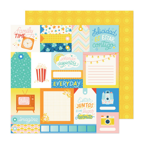 25 Pack - Obed Marshall Especial Double-Sided Cardstock 12"X12"-Daydreaming - OMESP12-3832 - 718813908993