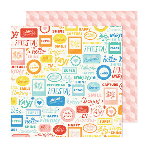 25 Pack - Obed Marshall Especial Double-Sided Cardstock 12"X12"-Party - OMESP12-3843 - 718813910194