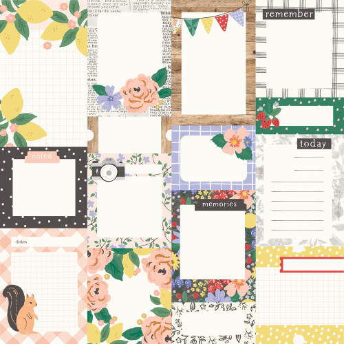 25 Pack - The Little Things Double-Sided Cardstock 12"X12"-Journal Elements - TLT12-20211 25 Pack - The Little Things Double-Sided Cardstock 12"X12"-Journal Elements - TLT12-20211