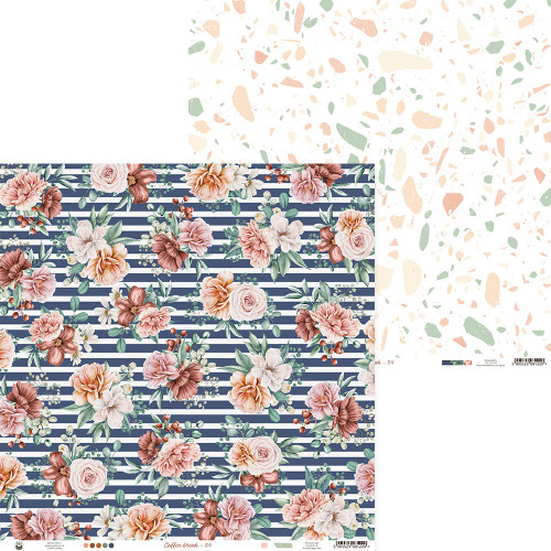 10 Pack - Coffee Break Double-Sided Cardstock 12"X12"-#04 - 13COF12-04 - 5905523081220