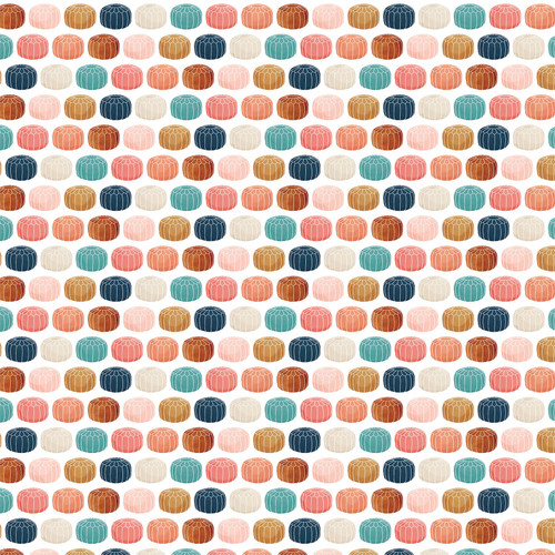 25 Pack - At Home Double-Sided Cardstock 12"X12"-Perfect Pouf - CBAH12-9007