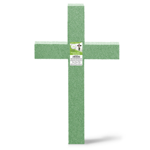 24 Pack - FloraCraft XPS Foam Cross Bulk Pack-17.9"X11.9" w/2.25" Face - C18G1PCU - 046501070531