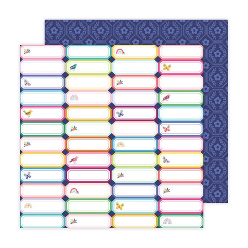 25 Pack - Paige Evans Blooming Wild Double-Sided Cardstock 12"X12"-#13 - PEBL12-14039 - 718813174190