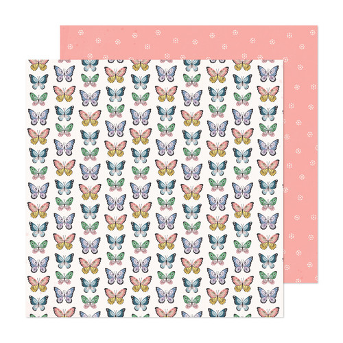 25 Pack - Maggie Holmes Woodland Grove Double-Sided Cardstock 12"X12"-Darling - MHWG12-14174 - 718813174602