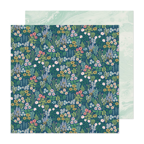 25 Pack - Maggie Holmes Woodland Grove Double-Sided Cardstock 12"X12"-Fragrant Fields - MHWG12-14172 - 718813174589