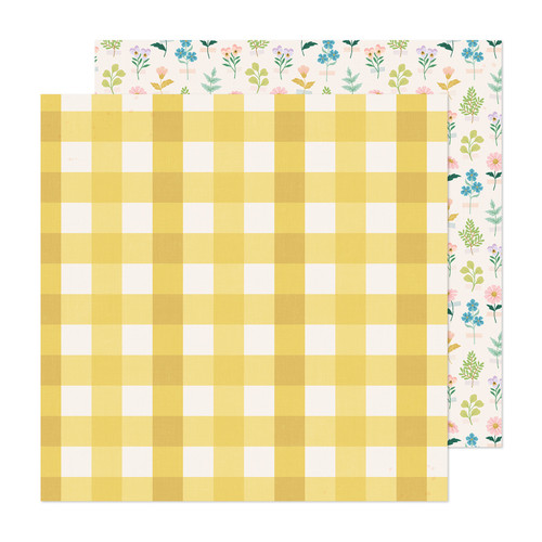 25 Pack - Maggie Holmes Woodland Grove Double-Sided Cardstock 12"X12"-Wildflower - MHWG12-14169 - 718813174558