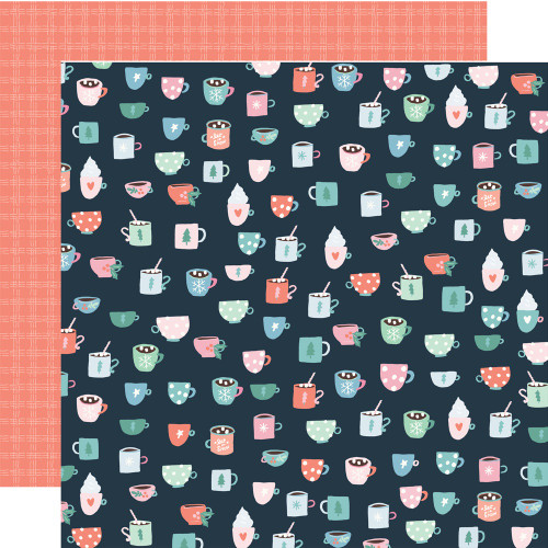 25 Pack - Winter Wonder Double-Sided Cardstock 12"X12"-Snuggle Up - WNW12-21209 - 810112386004