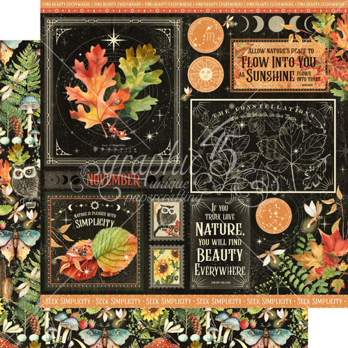 15 Pack - Life Is Abundant Double-Sided Cardstock 12"X12"-November - LIA12-02773 - 810070165147
