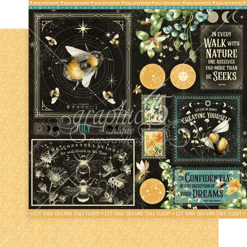 15 Pack - Life Is Abundant Double-Sided Cardstock 12"X12"-July - LIA12-02769 - 810070165109