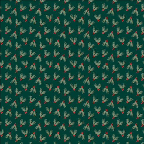 25 Pack - Boho Christmas Double-Sided Cardstock 12"X12"-2"x2"/4"x4" Elements - SBC12-20613