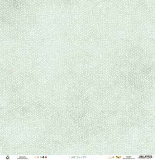 10 Pack - Flowerish Double-Sided Cardstock 12"X12"-#07 - P13FLO07