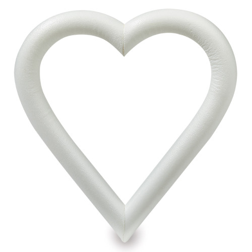 48 Pack - FloraCraft CraftFoM Heart Bulk Pack-8.2"X7.5"X1.2" - XTH9U48 - 046501999009 48 Pack - FloraCraft CraftFoM Heart Bulk Pack-8.2"X7.5"X1.2" - XTH9U48 - 046501999009