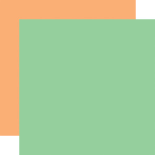 25 Pack - Make A Wish Birthday Girl Double-Sided Cardstock 12"X12"-Green/ Orange - MWG12-49019 - 691835271910