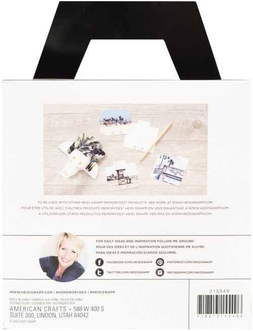 Heidi Swapp Memorydex Spinner-Blush - 315549 Heidi Swapp Memorydex Spinner-Blush - 315549