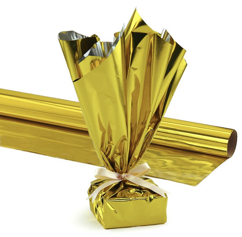 3 Pack - Hygloss Mylar Roll 24"X8.3'-Gold - H61200-61204